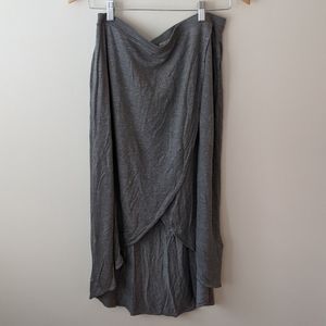 GAP High Low Grey Skirt
